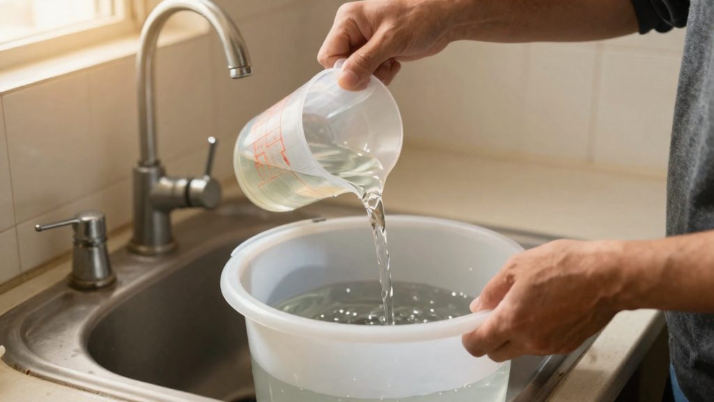 How do you calculate any bleach dilution?