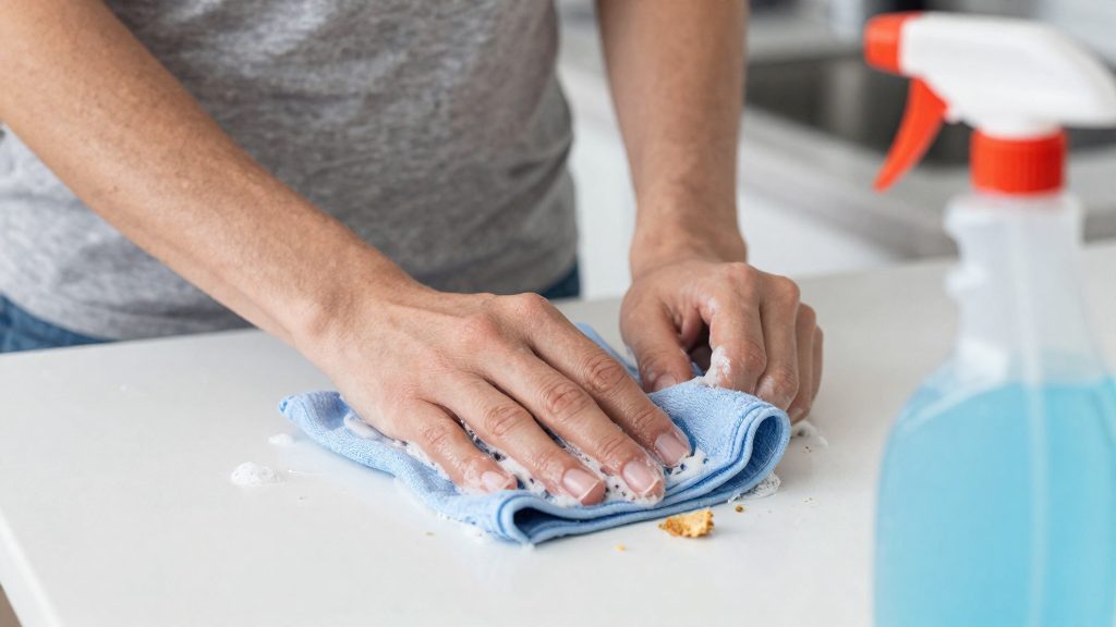 Why clean a surface before you disinfect it?