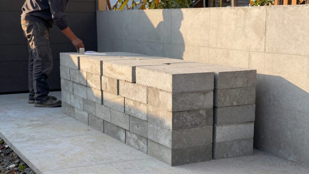Quantos blocos são necessários para 20 m² de parede?