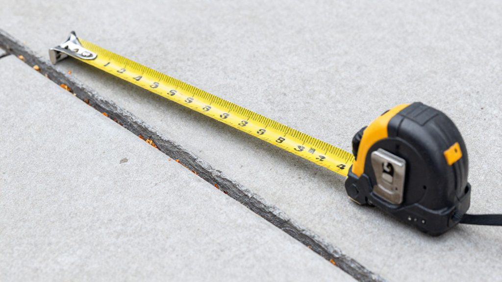 Measuring Dimensions and Standard Patio Depth