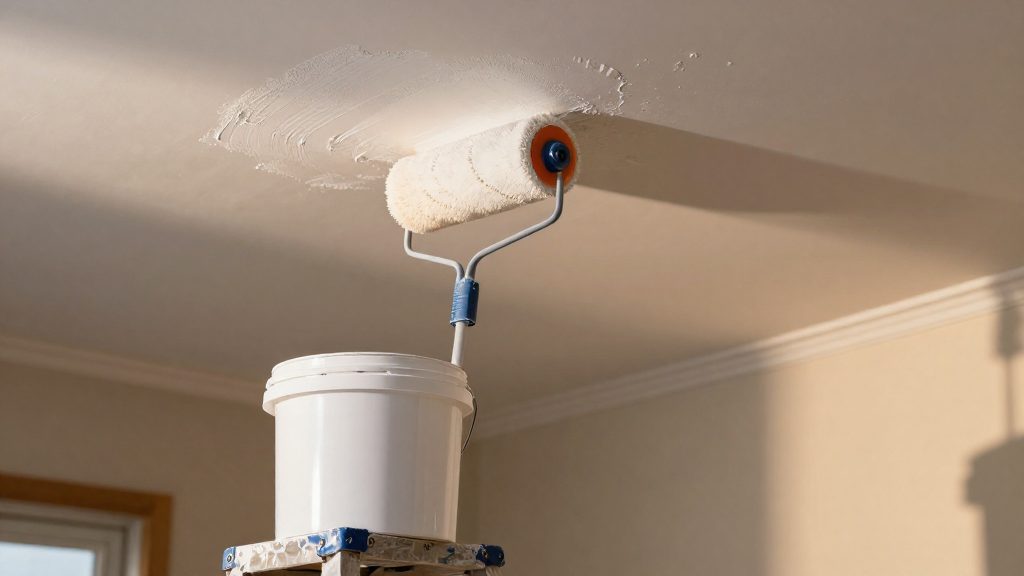 Quelle quantité de peinture pour un plafond de 20 m² ?