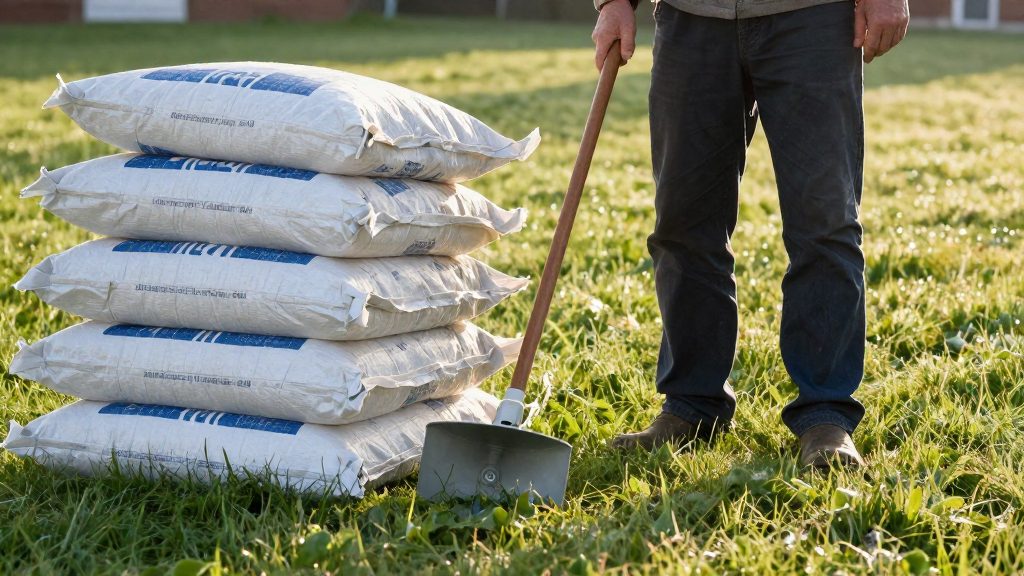 How much nitrogen does a lawn need per square foot?
