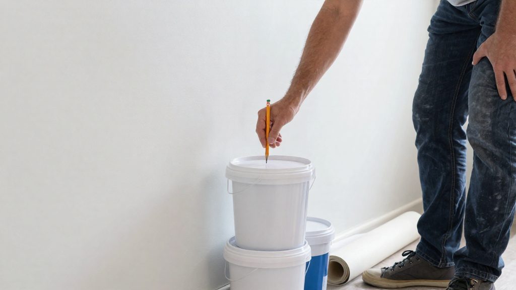 How do you measure a feature wall?