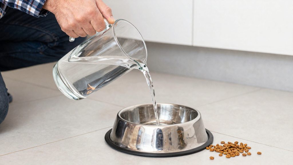 How do you calculate your dog's daily water?
