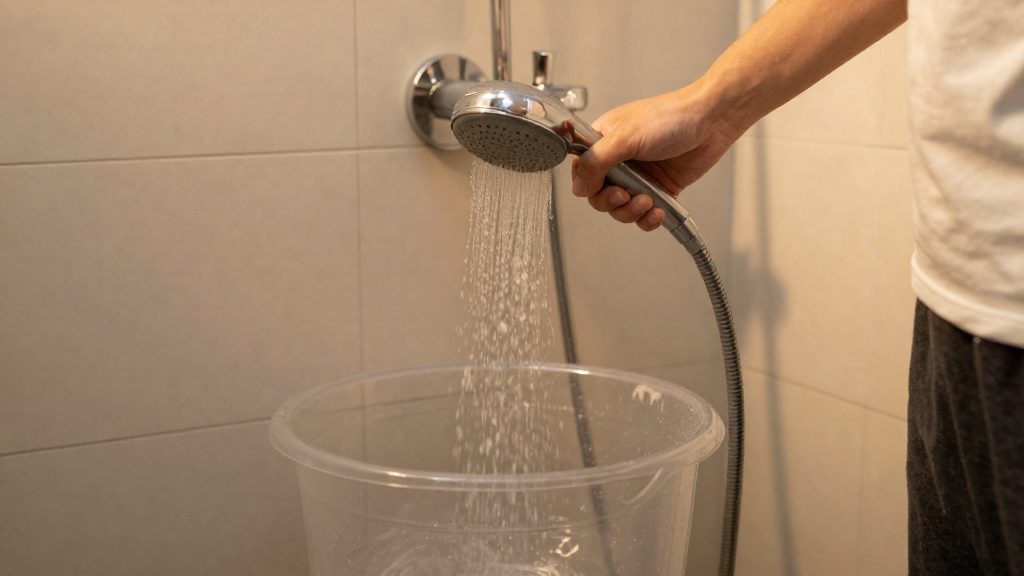 Litres of water used per shower: how to calculate yours