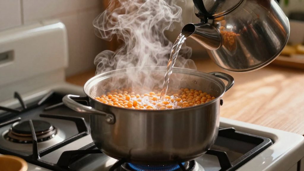 ¿Cuántos litros de agua necesito para cocer lentejas?