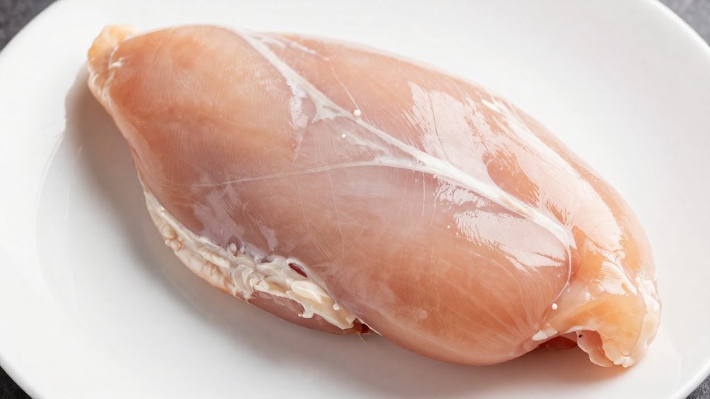 How big is a serving of chicken breast?
