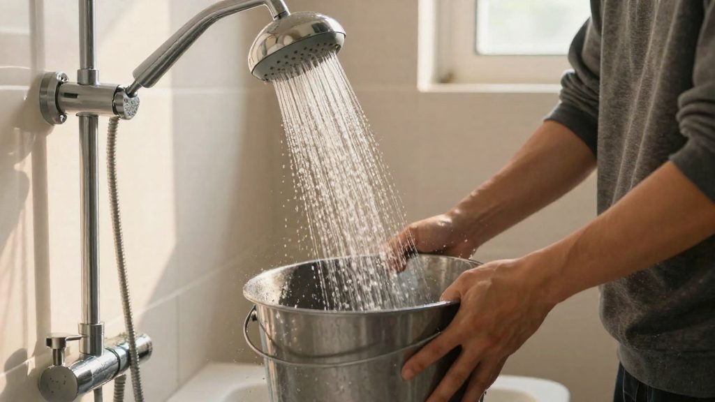 Quanti litri consuma una doccia di 5 minuti?