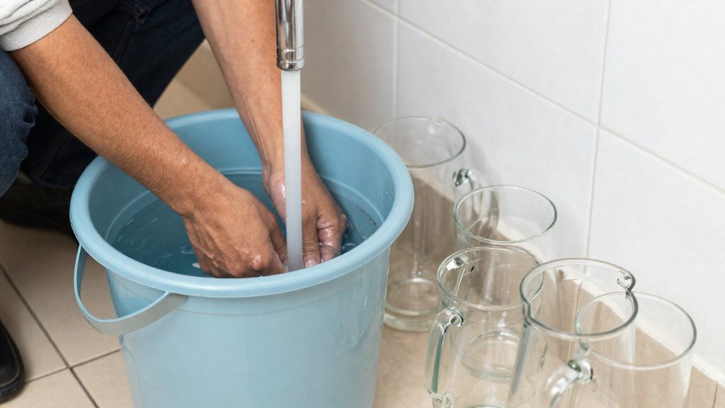 Quanta acqua consuma una famiglia di quattro persone in un mese?