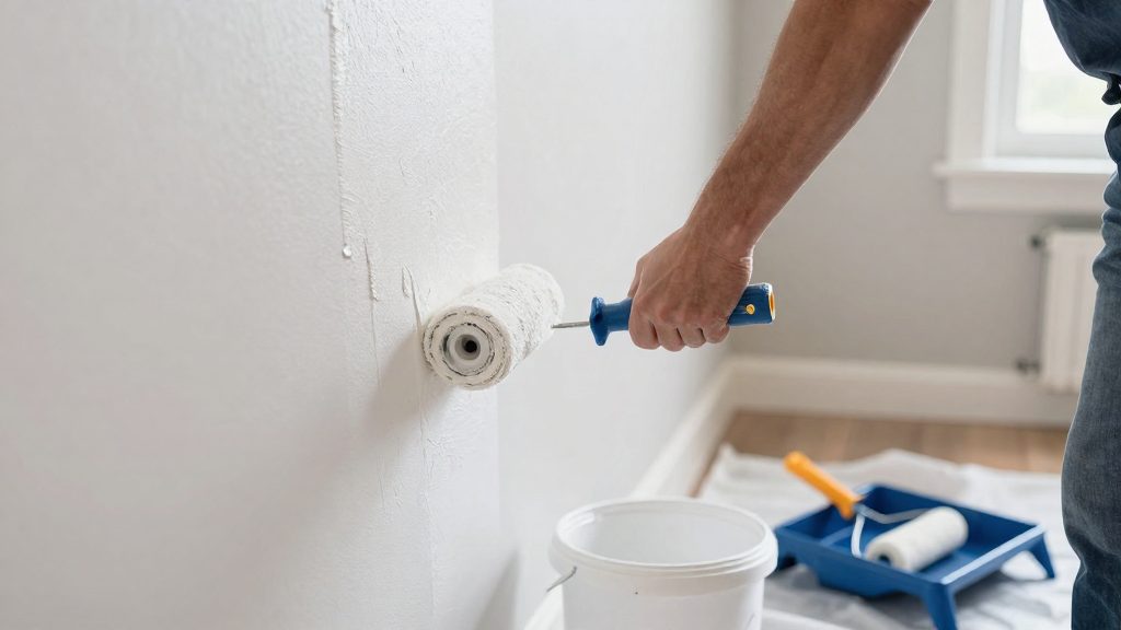 Como fica um exemplo resolvido numa sala de 20 m²?