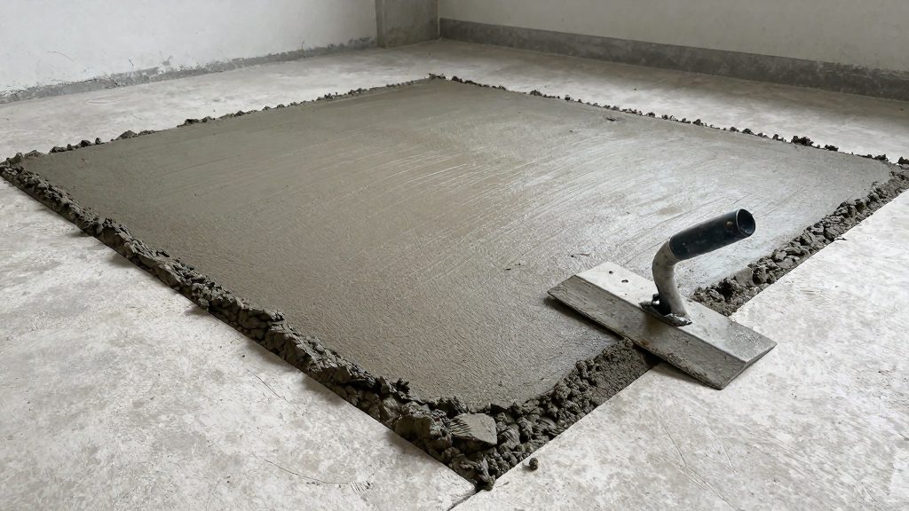 Combien de mortier pour une pièce de 12 m² ?