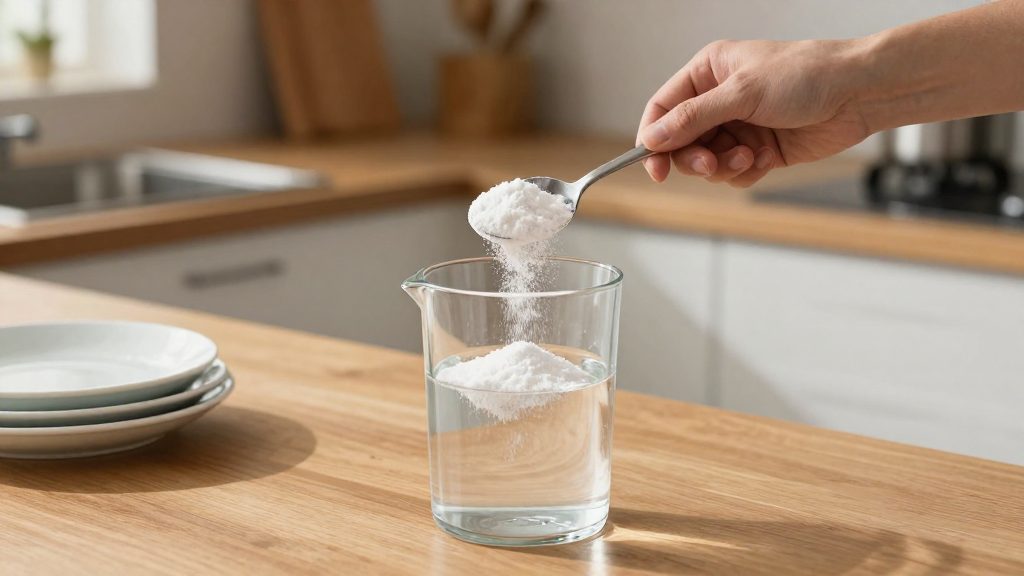 Quanto bicarbonato per litro d'acqua: dosi e precauzioni