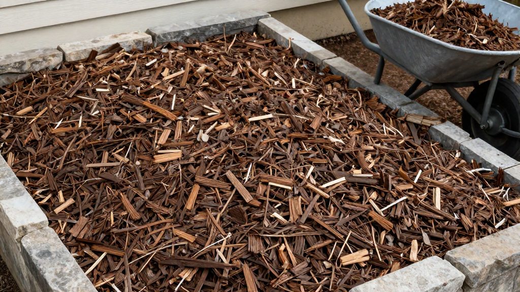 Wie weit reicht ein Kubikmeter Rindenmulch?