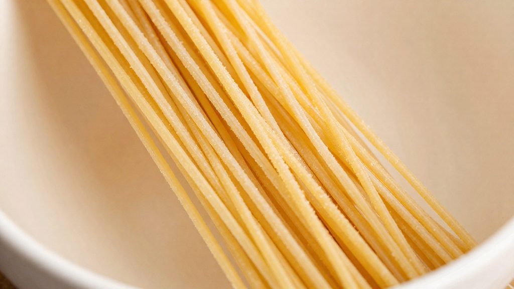 How much dry spaghetti per adult?