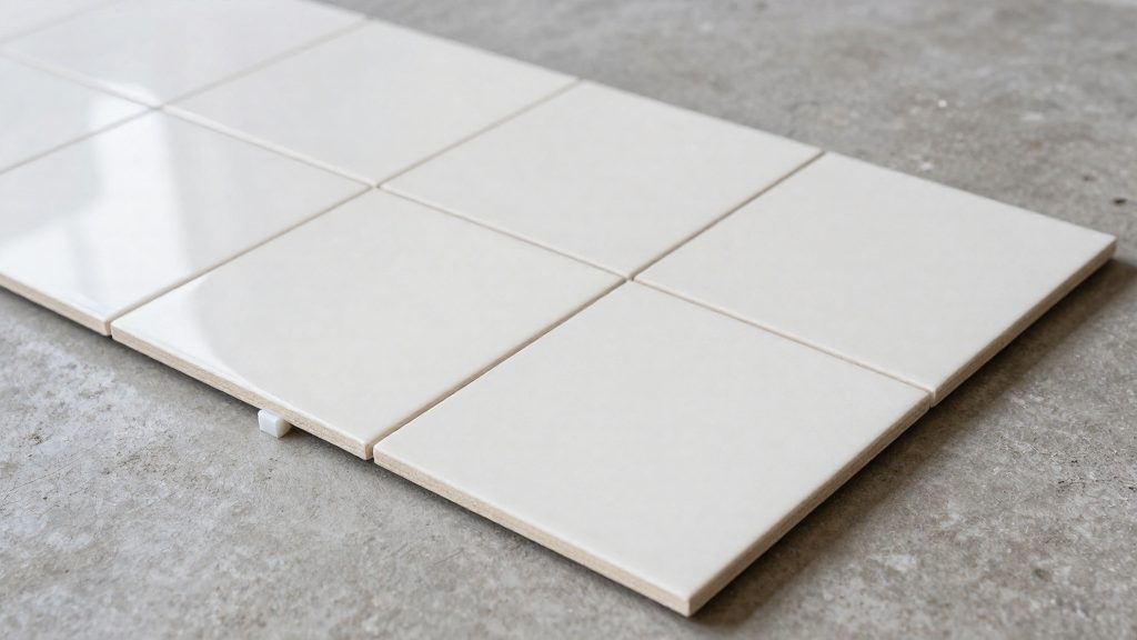 Why spacer size matters more on large tiles